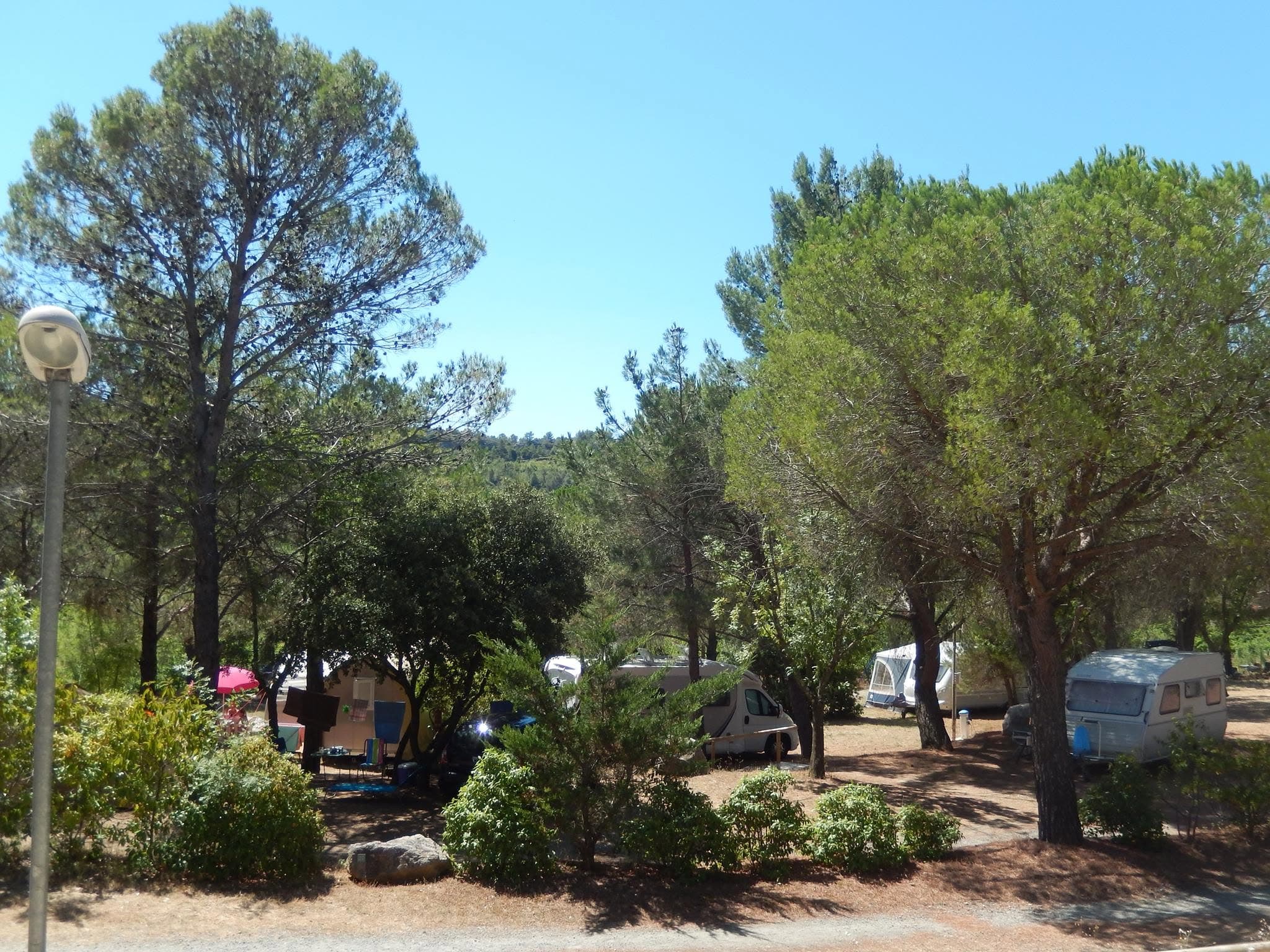Vue de Camping Les Terrasses