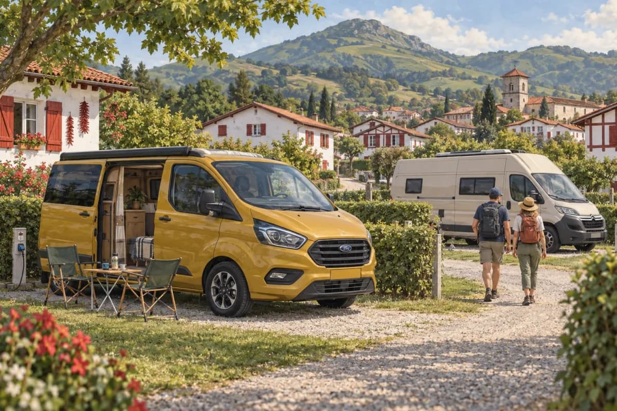 Photographie éditoriale d’un voyage en van entre Bruniquel, Puycelsi, Castelnau-de-Montmiral, Cordes-sur-Ciel, dans l’esprit du Mag Label Vanlife.