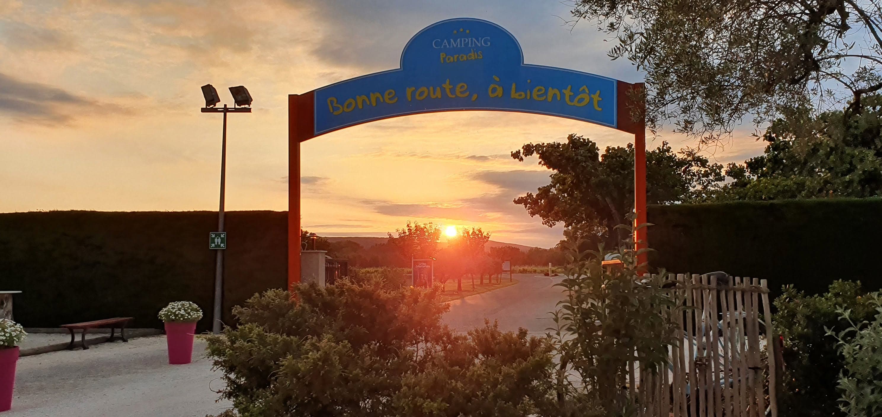 Vue de Camping Paradis Les Amarines